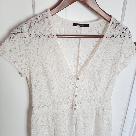 Lace Embroidery Maxi Dress - Picture 6 of 8